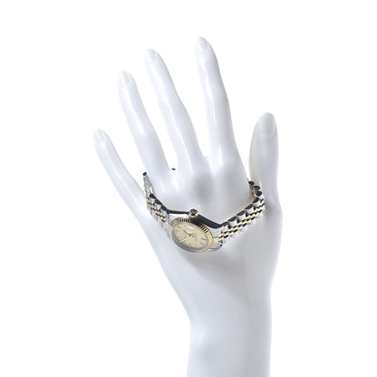 Rolex Stainless Steel 18K Yellow Gold 26mm Oyster Perpetual Datejust Watch Champagne 69173 2 of 6