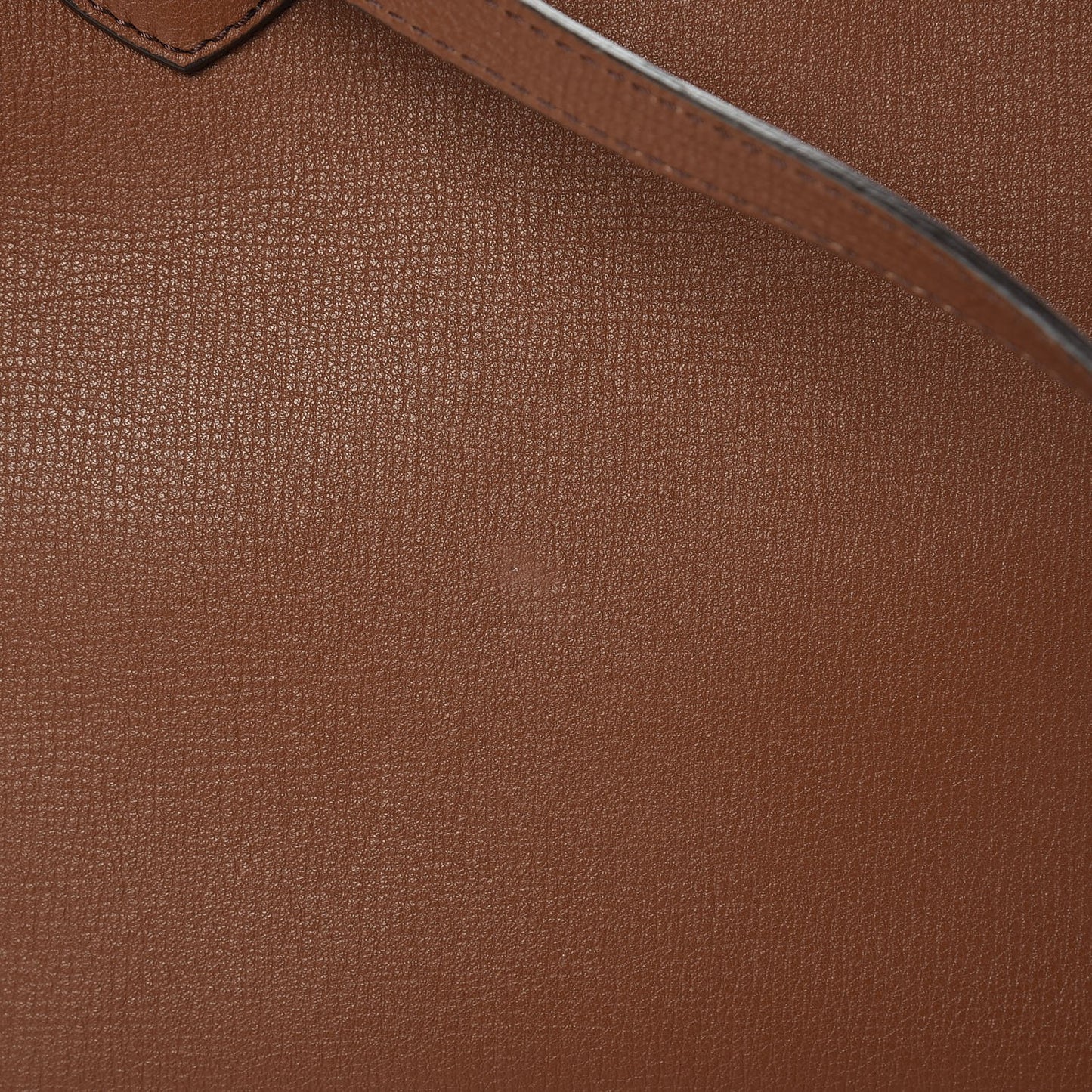 Grainy Calfskin House Check Medium Banner Tote Tan