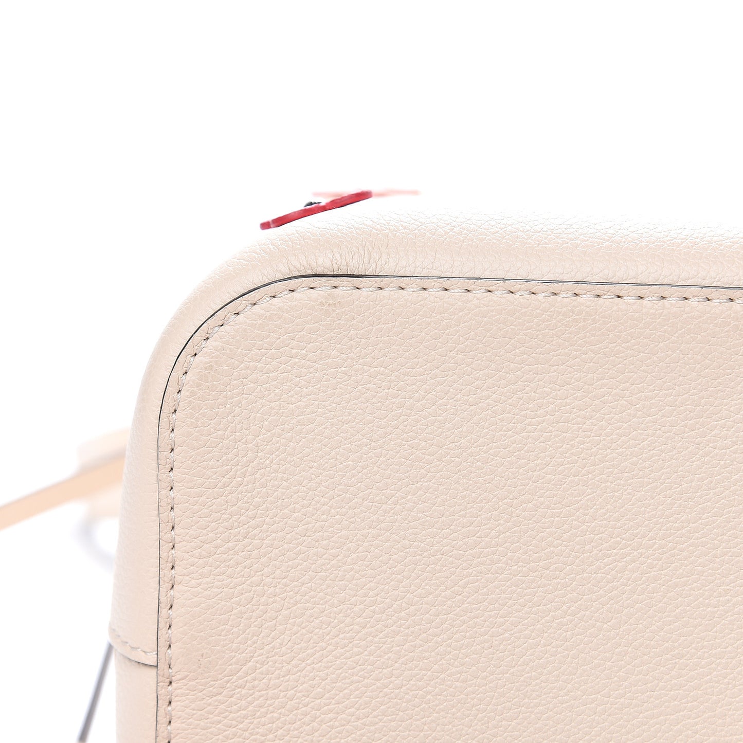 Calfskin Flowers Lockme Bucket Creme