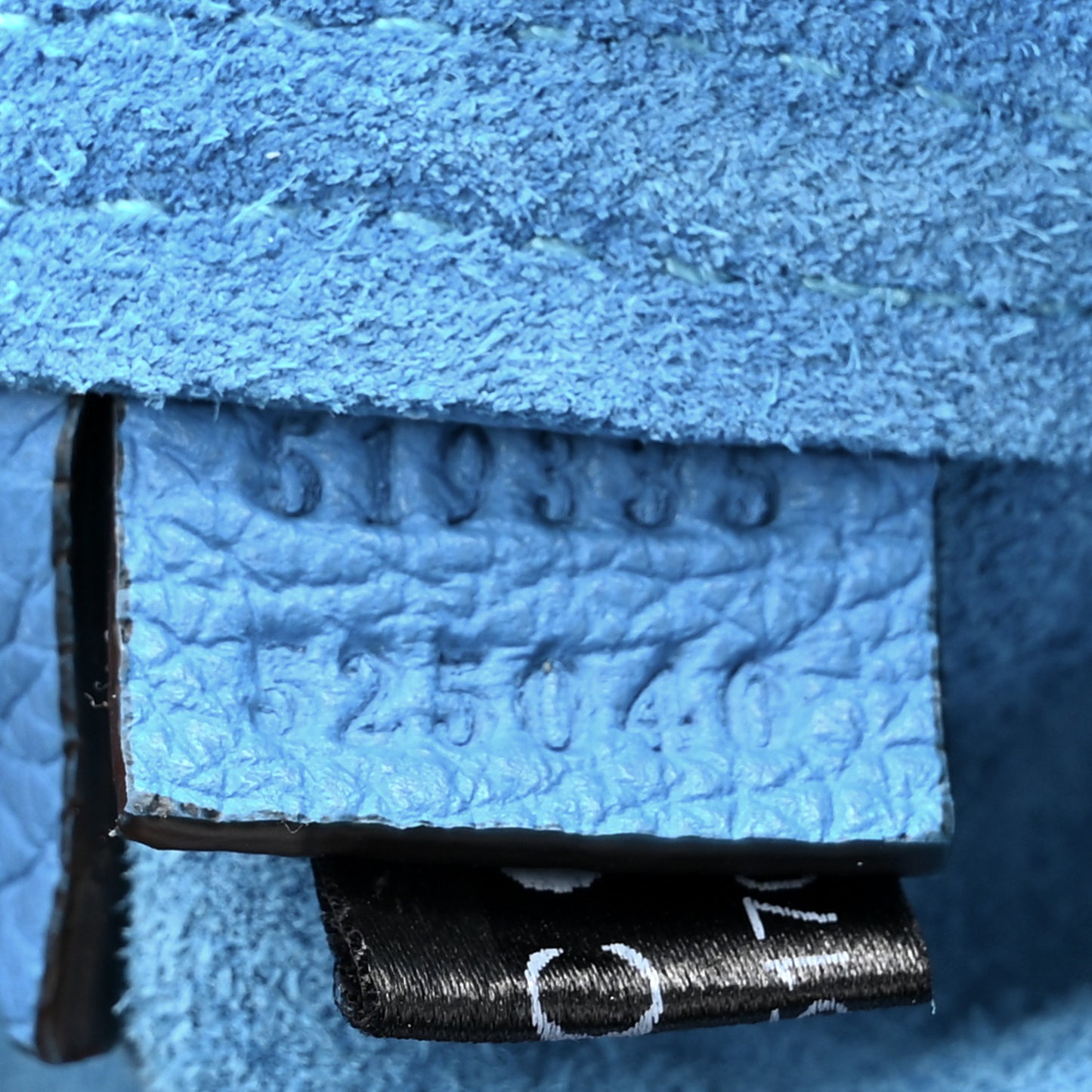 Calfskin Dans Le Vert Large Tote Blue