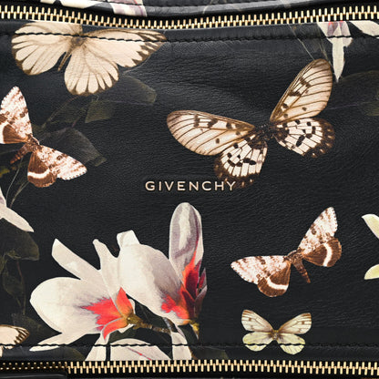 Givenchy Lambskin Magnolia Print Medium Pandora Black 8 of 10