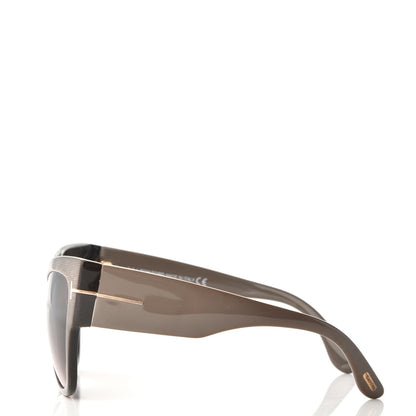 Tom Ford Acetate Anoushka Cat Eye Sunglasses TF371 Dove Grey 3 of 8