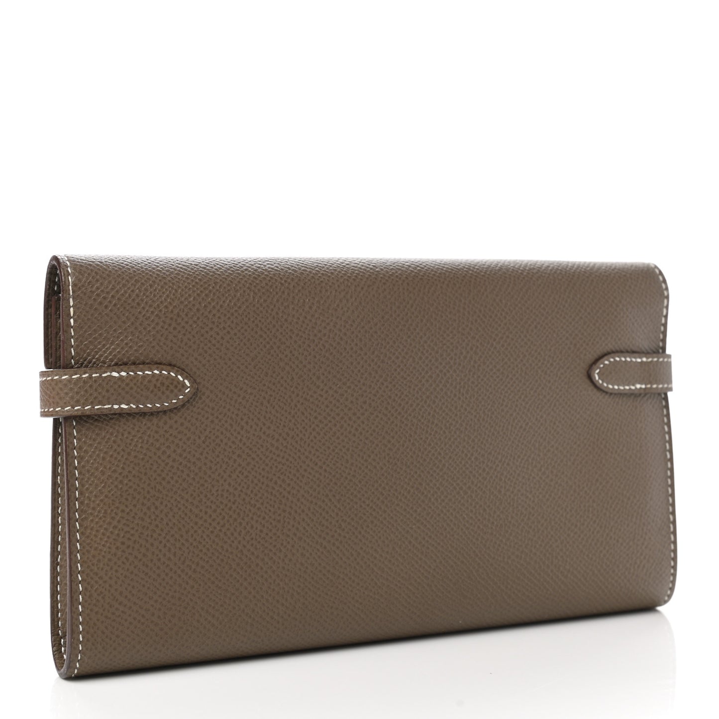 Epsom Kelly Longue Wallet Etoupe