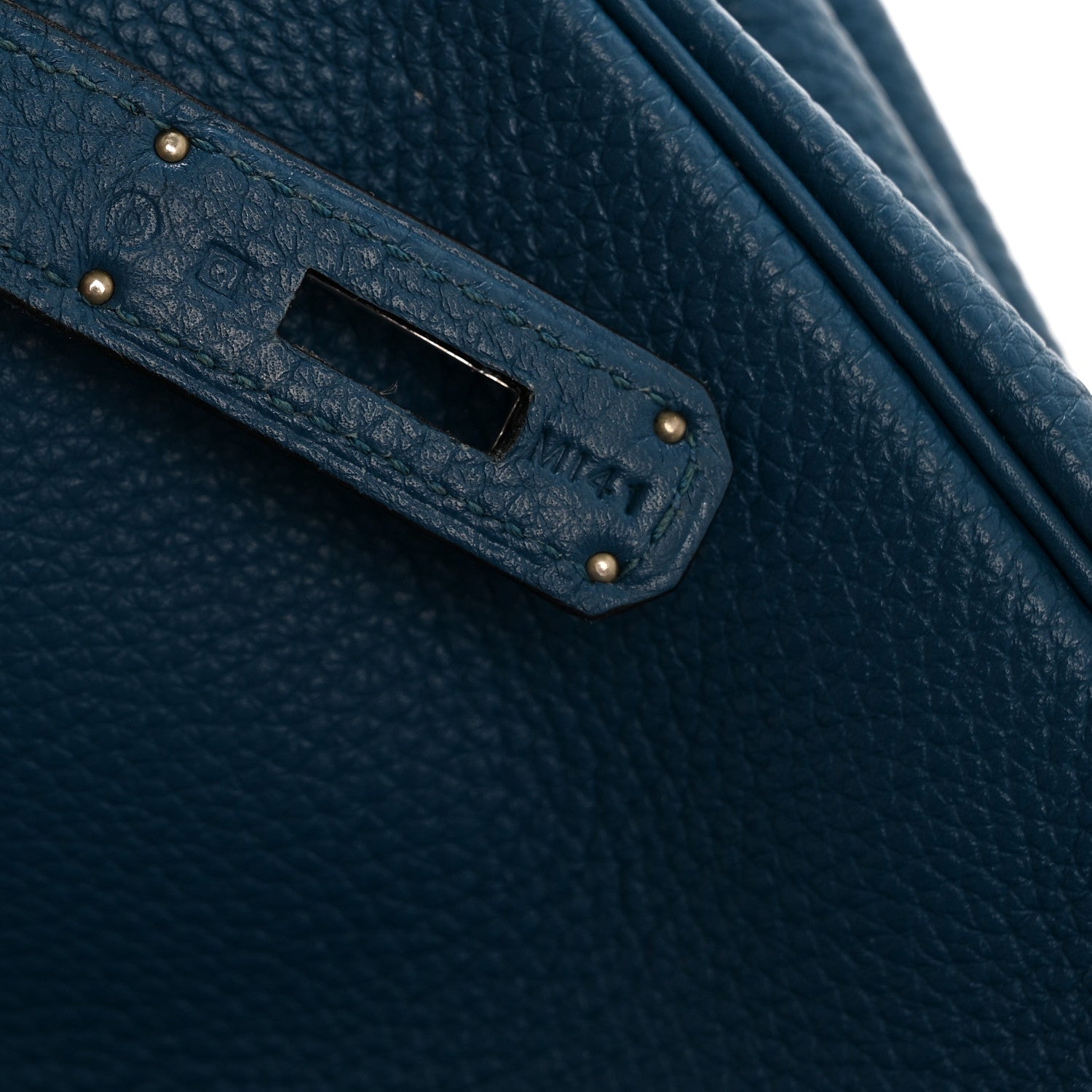 Hermes Togo Kelly Retourne 32 Bleu de Galice 13 of 29