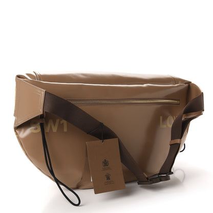 Burberry Coated Canvas Horseferry Print Extra Large Bum Bag Beige 3 of 10