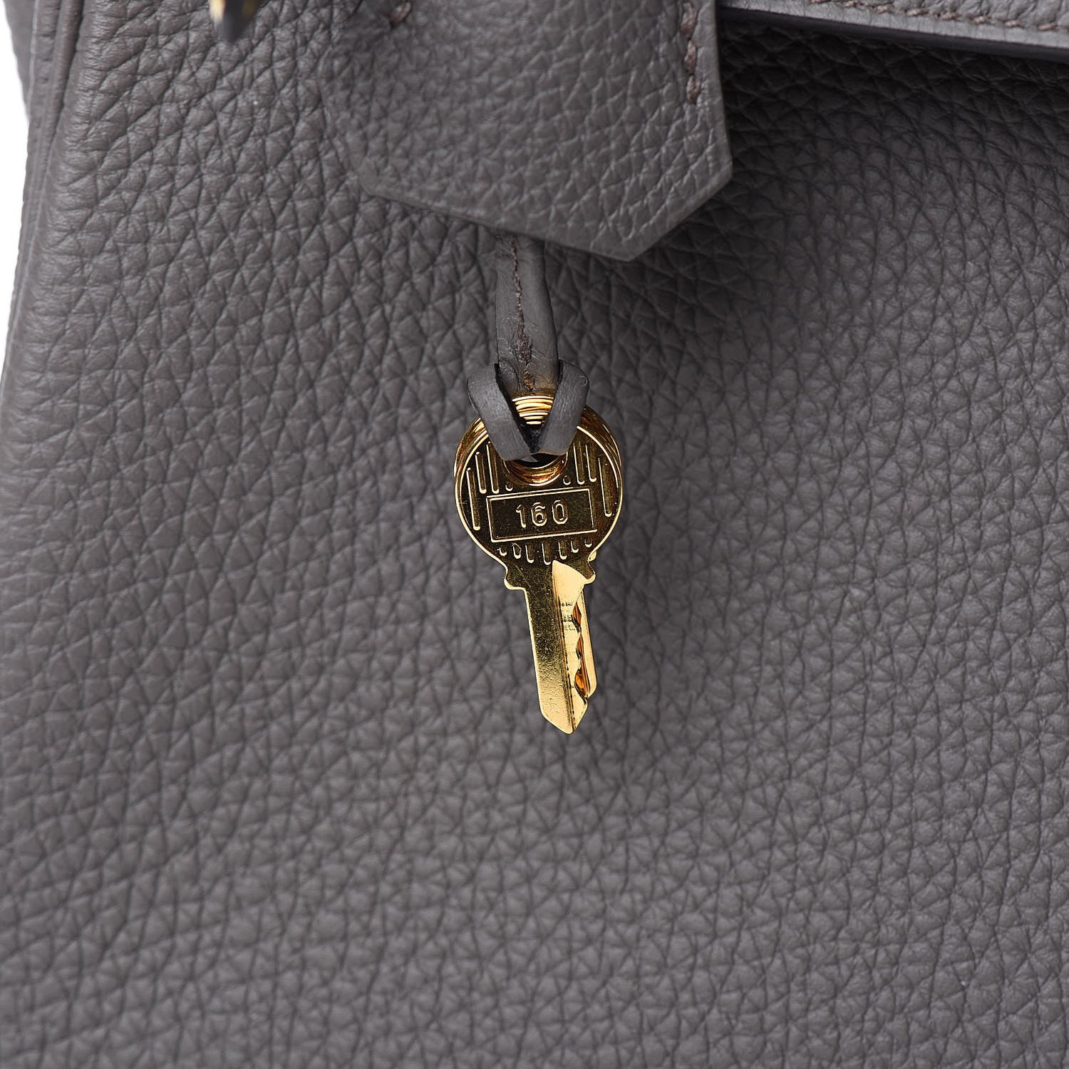 Hermes Togo Kelly Retourne 25 Etain 19 of 38