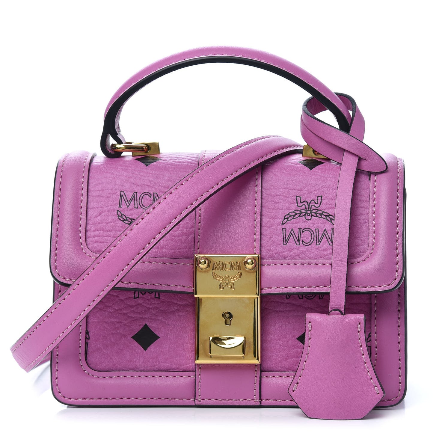 Visetos Mini Tracey Satchel Pink