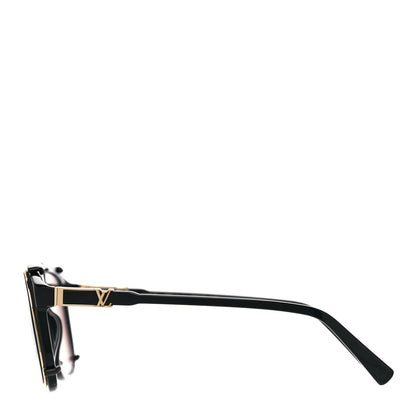 Louis Vuitton Acetate Satellite Sunglasses Z1085W Black 2 of 9