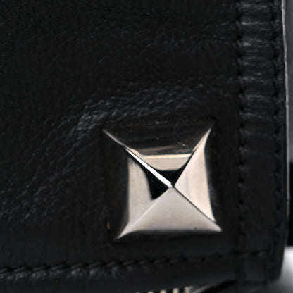 Givenchy Pebbled Calfskin Medium Pyramid Stud Pandora Dark Brown 14 of 15