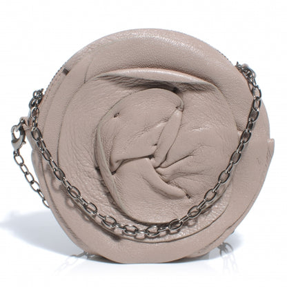 Valentino Garavani Leather Petale Mini Chain Bag Blush 1 of 6