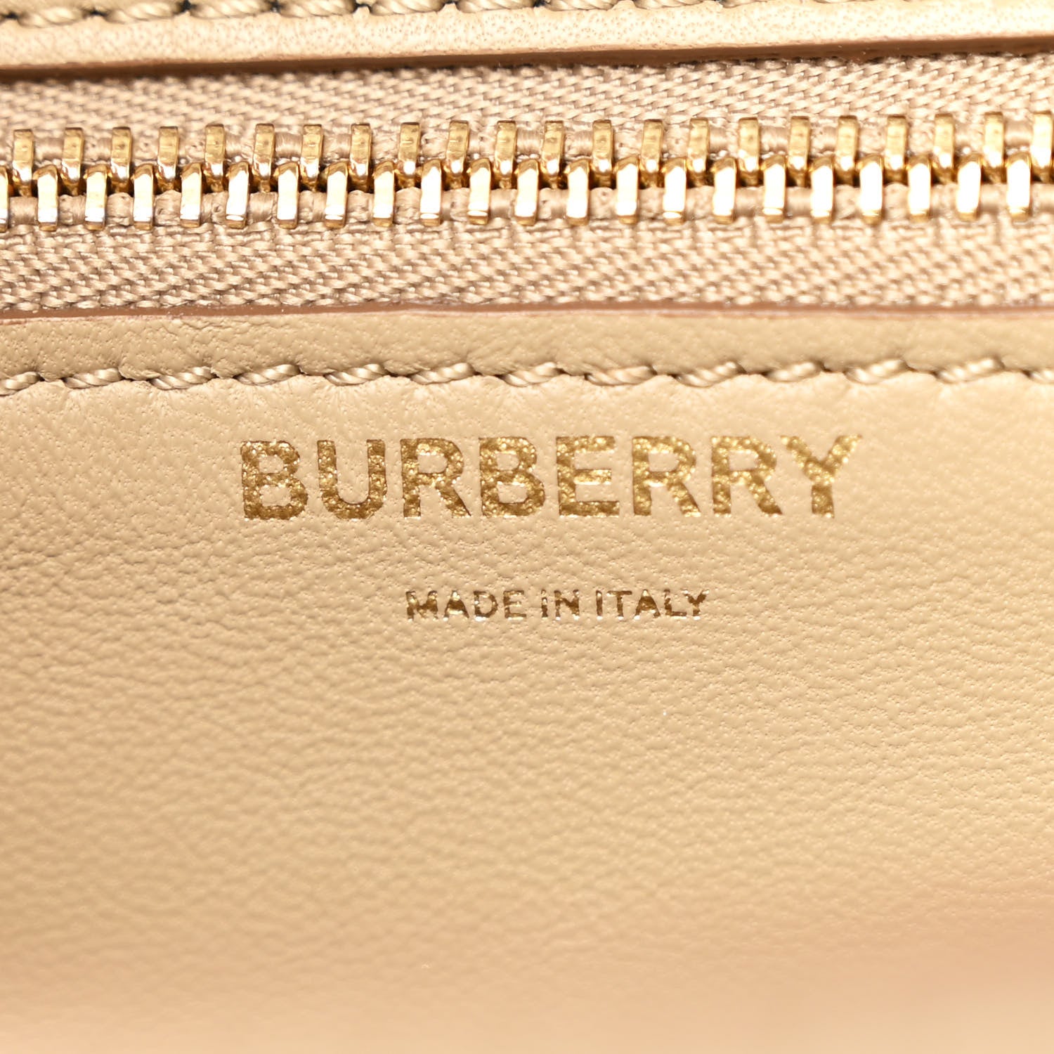 Burberry Calfskin Monogram Small TB Bag Bright Orange 7 of 15