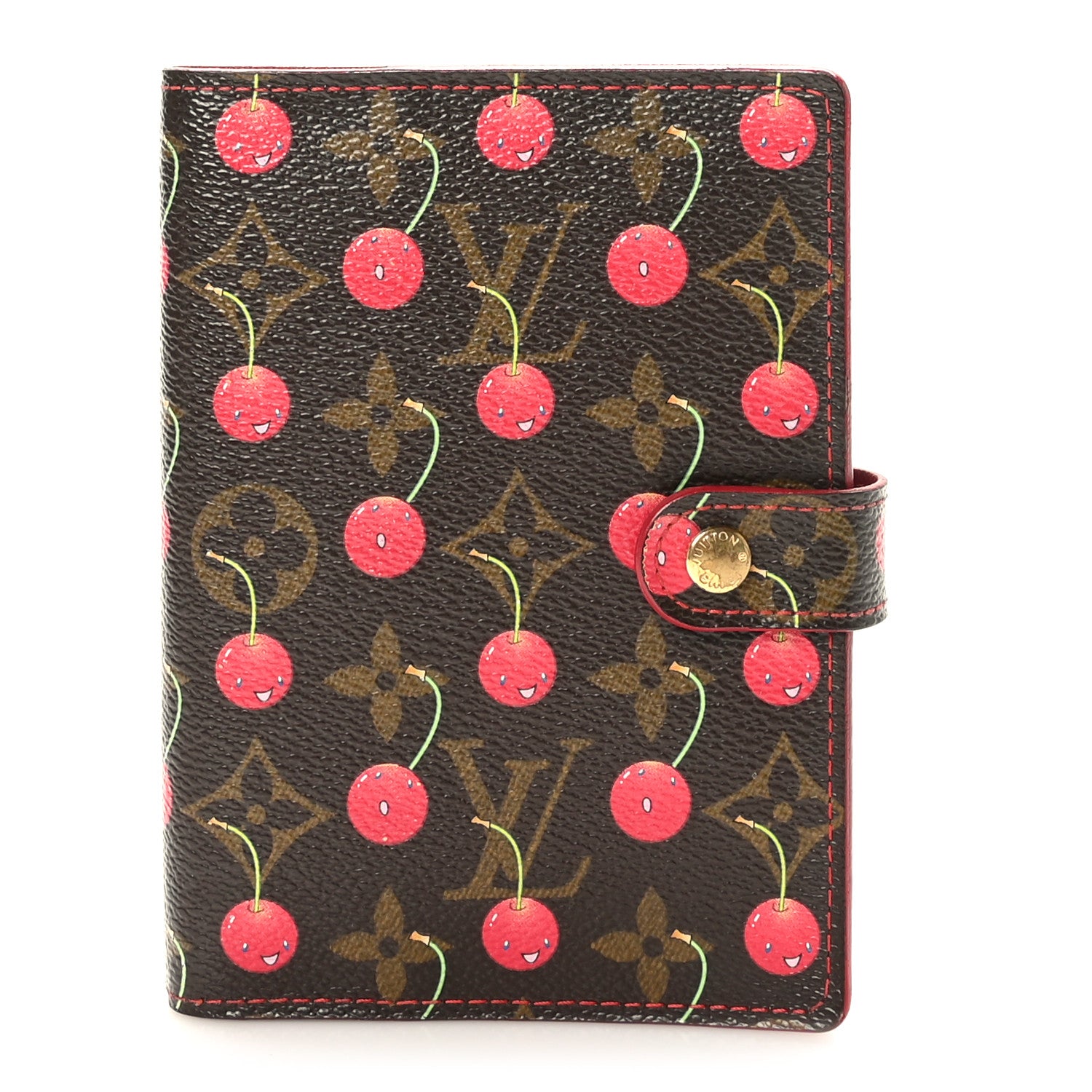 Louis Vuitton Monogram Cerises Small Ring Agenda Cover 1 of 6