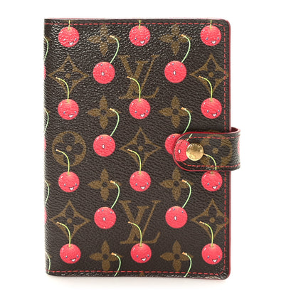 Louis Vuitton Monogram Cerises Small Ring Agenda Cover 1 of 6