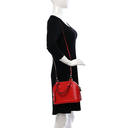Louis Vuitton Epi Alma BB Coquelicot 2 of 16