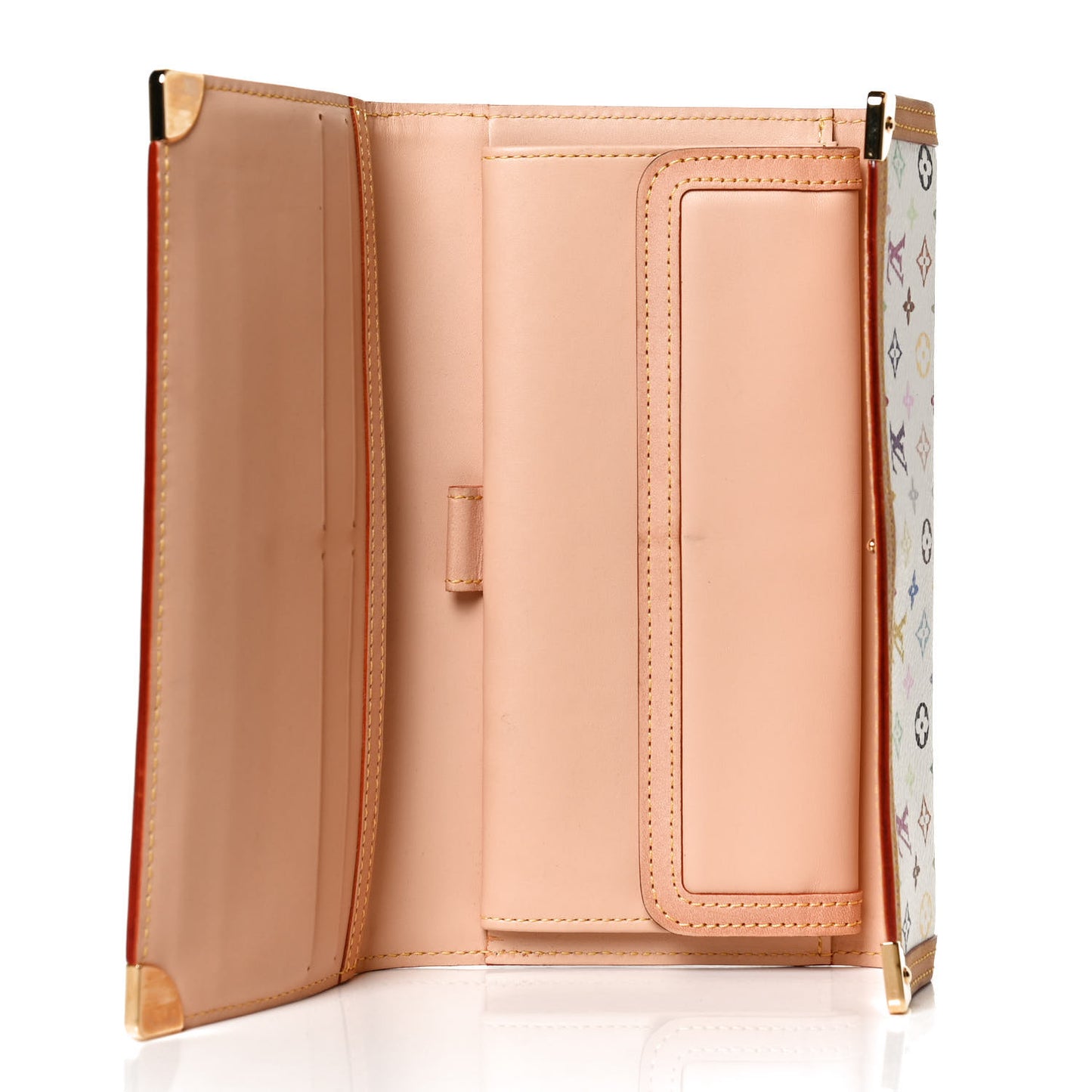 Monogram Multicolor Porte Tresor International Wallet White