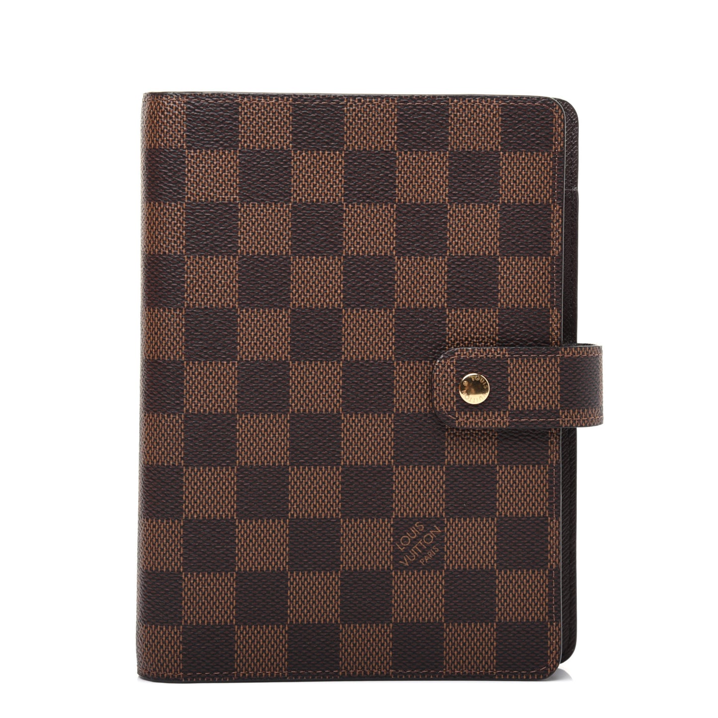 Damier Ebene Medium Ring Agenda Cover