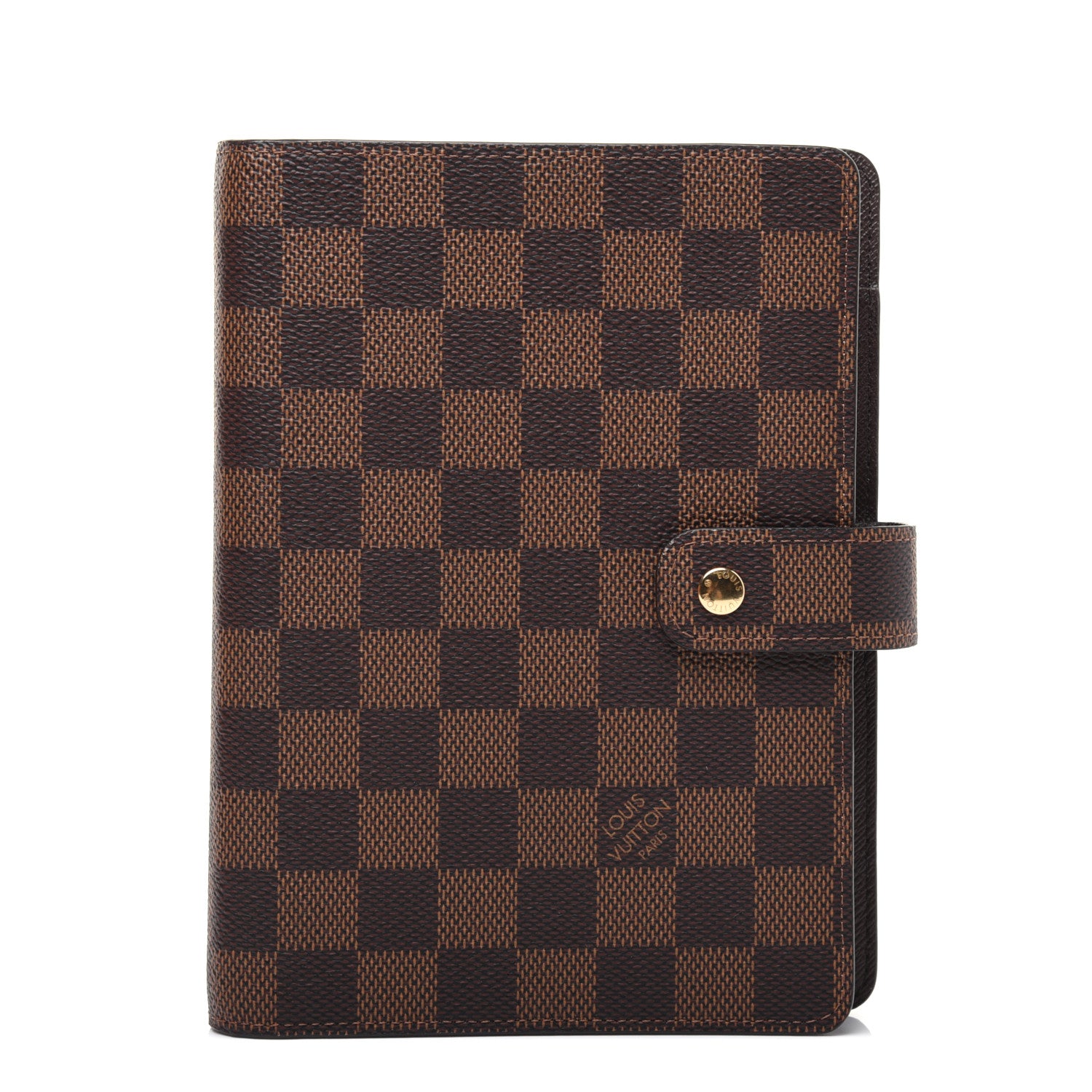 Louis Vuitton Damier Ebene Medium Ring Agenda Cover 1 of 13