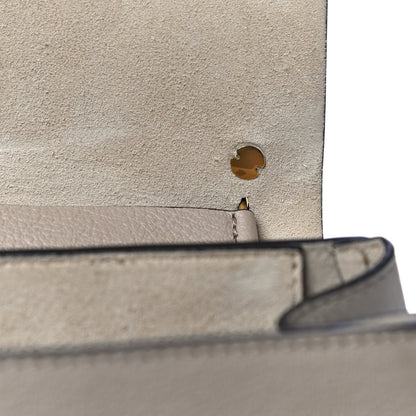 Chloe Grained Lambskin Drew Shoulder Bag Motty Grey 10 of 12