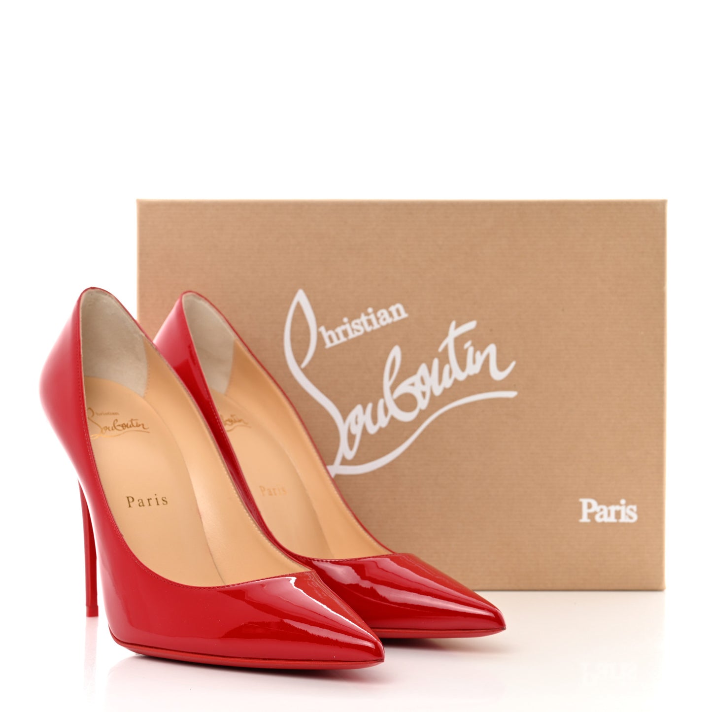 Patent Kate 100 Pumps 37.5 Loubi