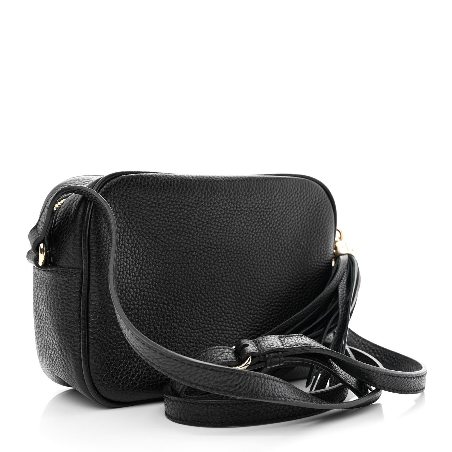 Gucci Pebbled Calfskin Small Soho Disco Bag Black 3 of 16