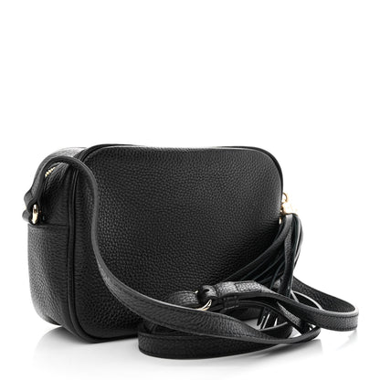 Gucci Pebbled Calfskin Small Soho Disco Bag Black 3 of 16