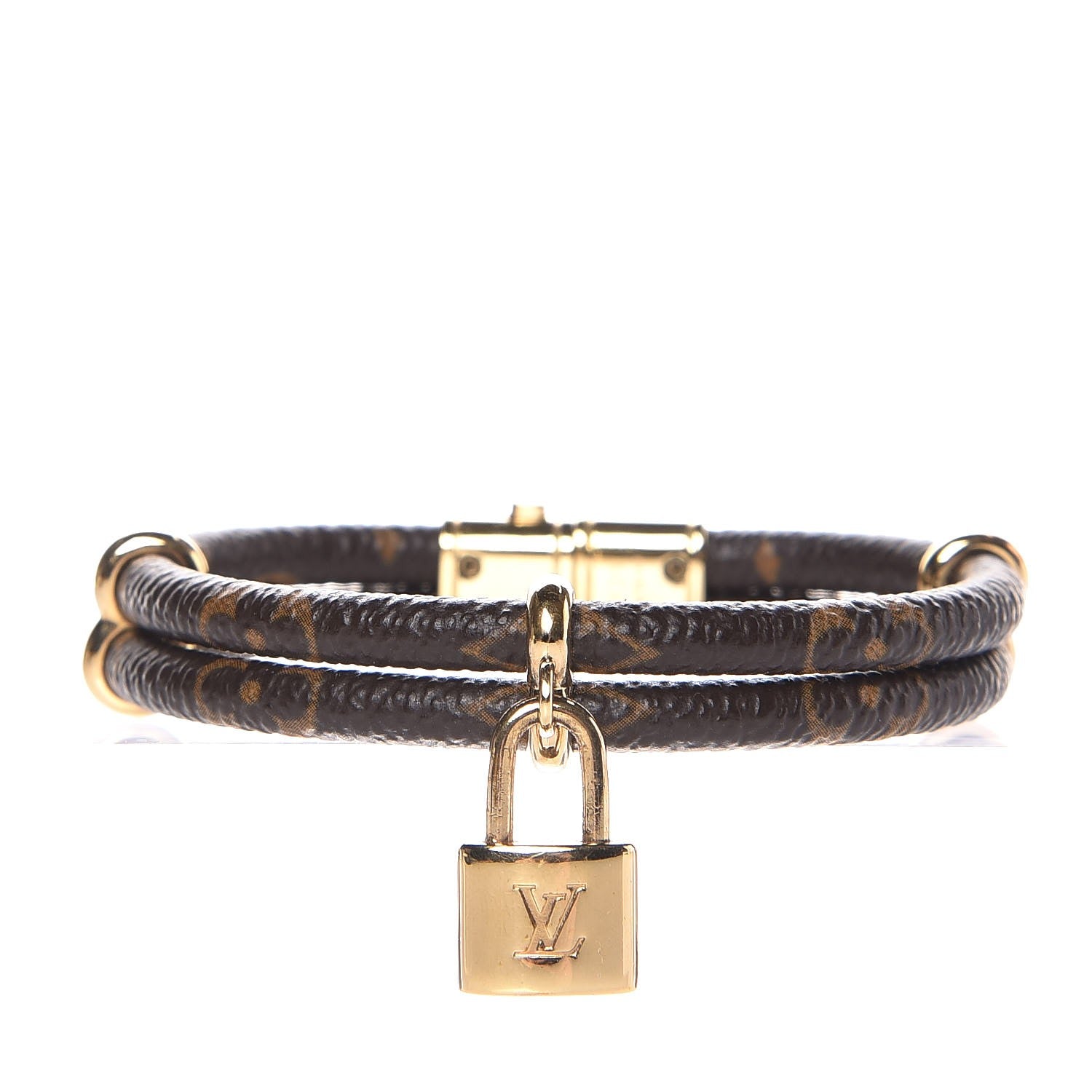 Louis Vuitton Monogram Keep It Twice Bracelet 17 1 of 6