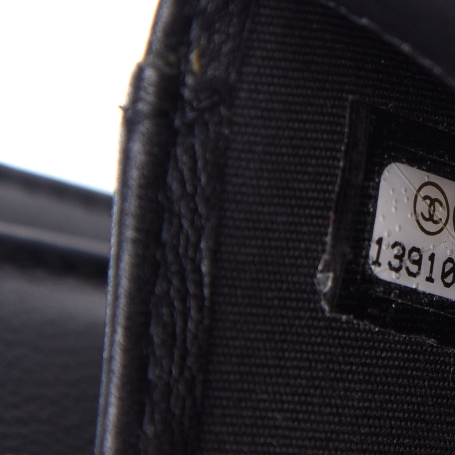 Chanel Caviar Sevruga CC Large Gusset Flap Wallet Black 8 of 9
