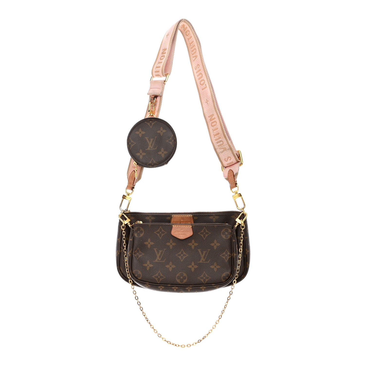 Louis Vuitton Monogram Multi Pochette Accessories Rose Clair 1 of 16