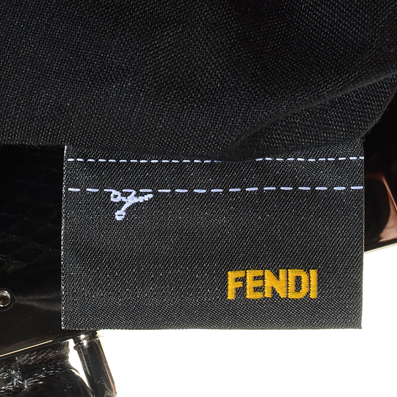 Fendi Ayers Printed Large 3Jours Tote Black Multicolor 8 of 13