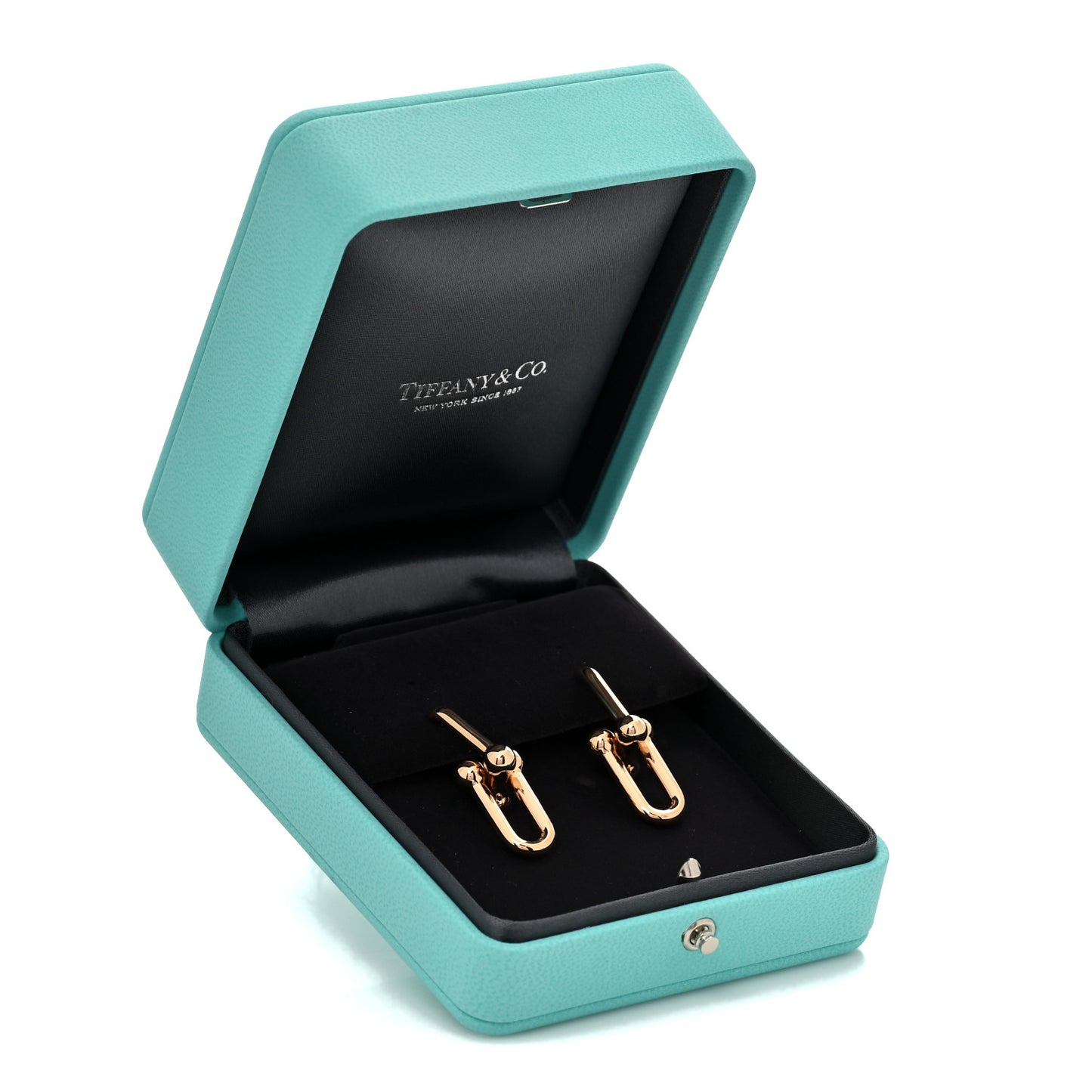 18K Rose Gold Large HardWear Link Earrings