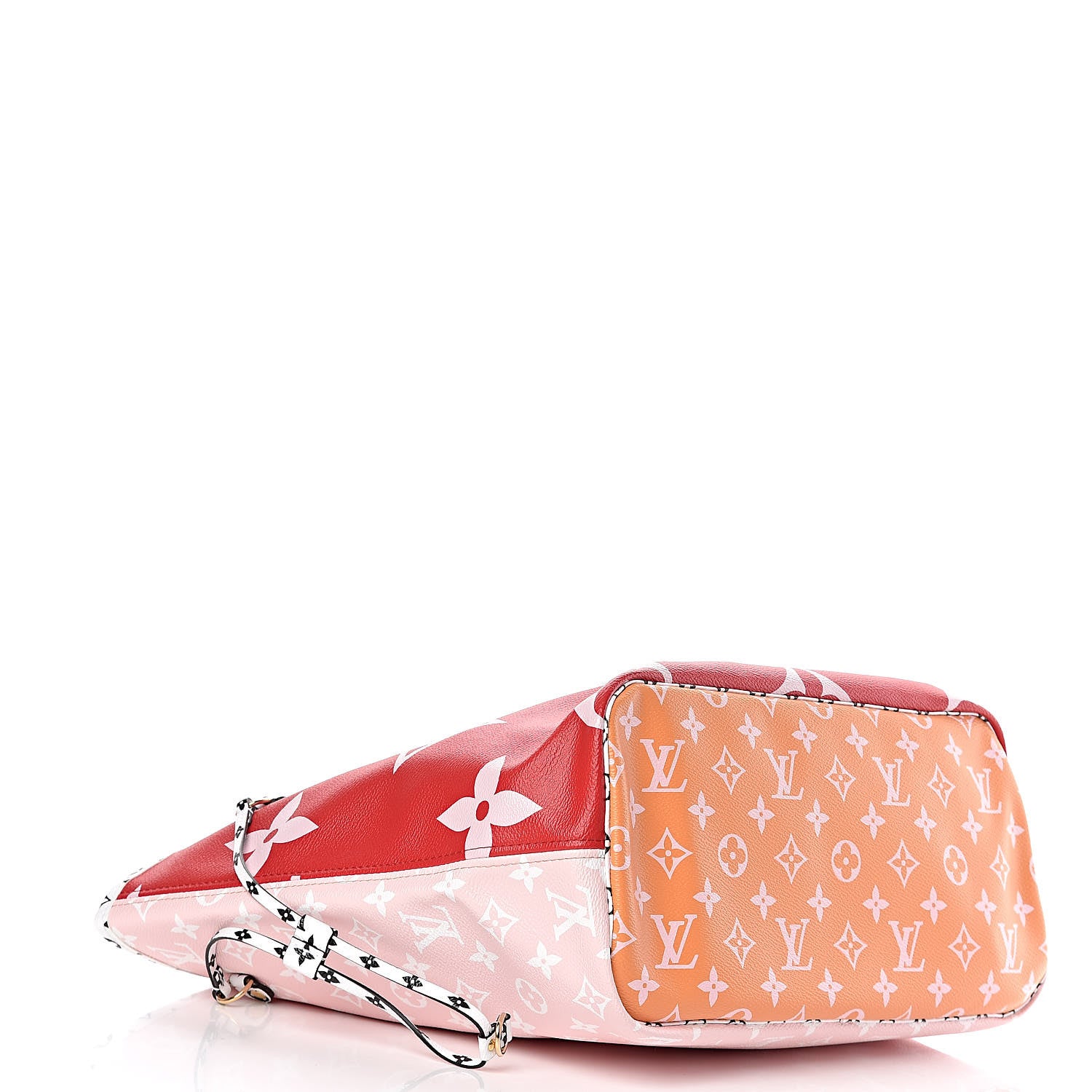 Louis Vuitton Monogram Giant Neverfull MM Rouge 5 of 10