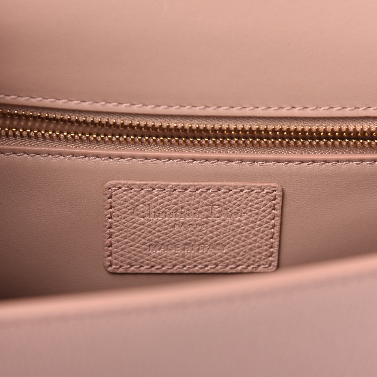 Christian Dior Ultra Matte Grained Calfskin 30 Montaigne Flap Bag Blush 5 of 8