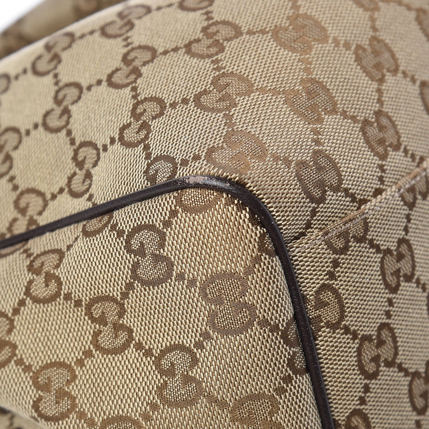 Gucci Monogram Medium Sukey Tote Dark Brown 11 of 12