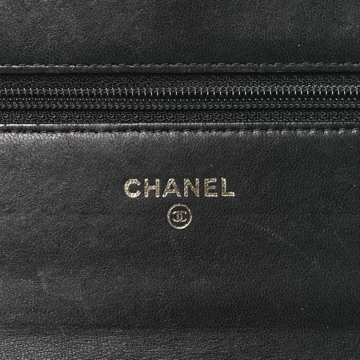 Chanel Lambskin Quilted Boy Wallet On Chain WOC Black 6 of 16