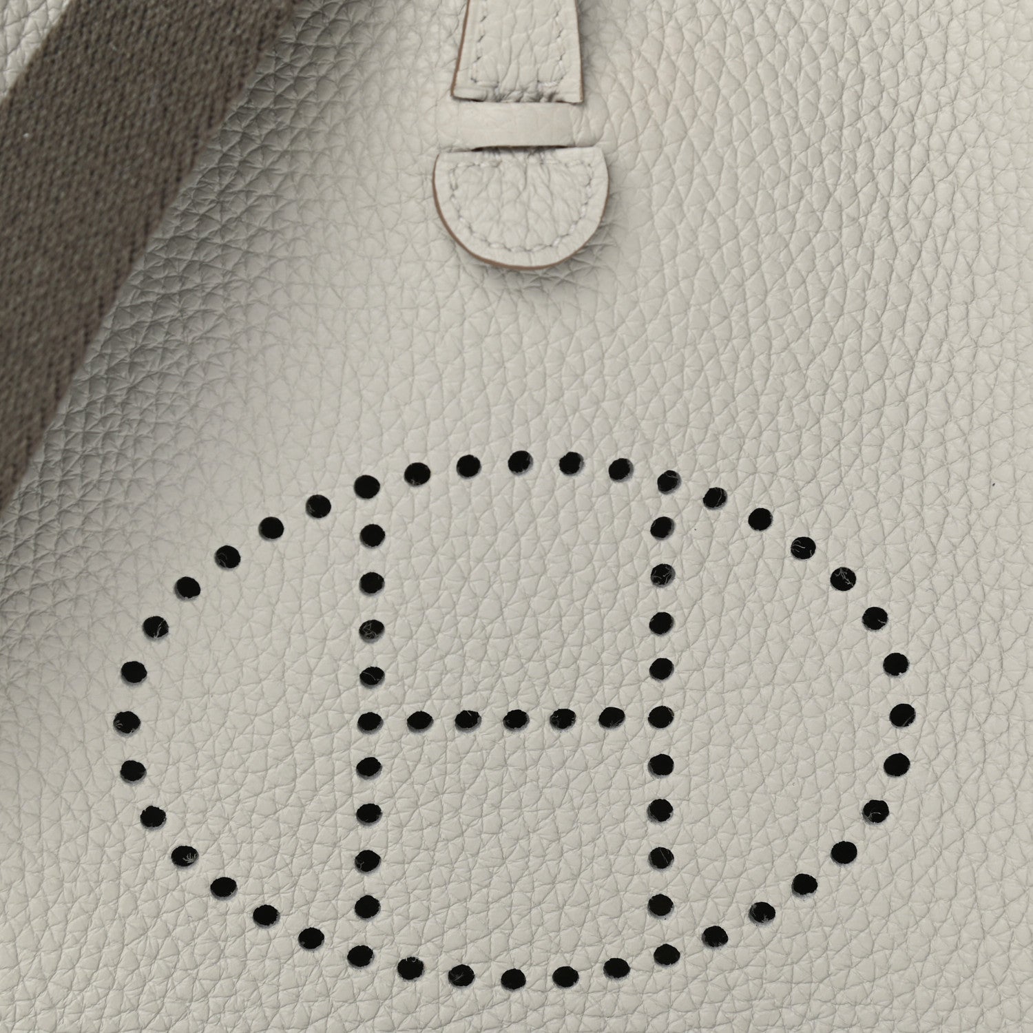 Hermes Taurillon Clemence Amazone Evelyne TPM Gris Perle Etain 8 of 11