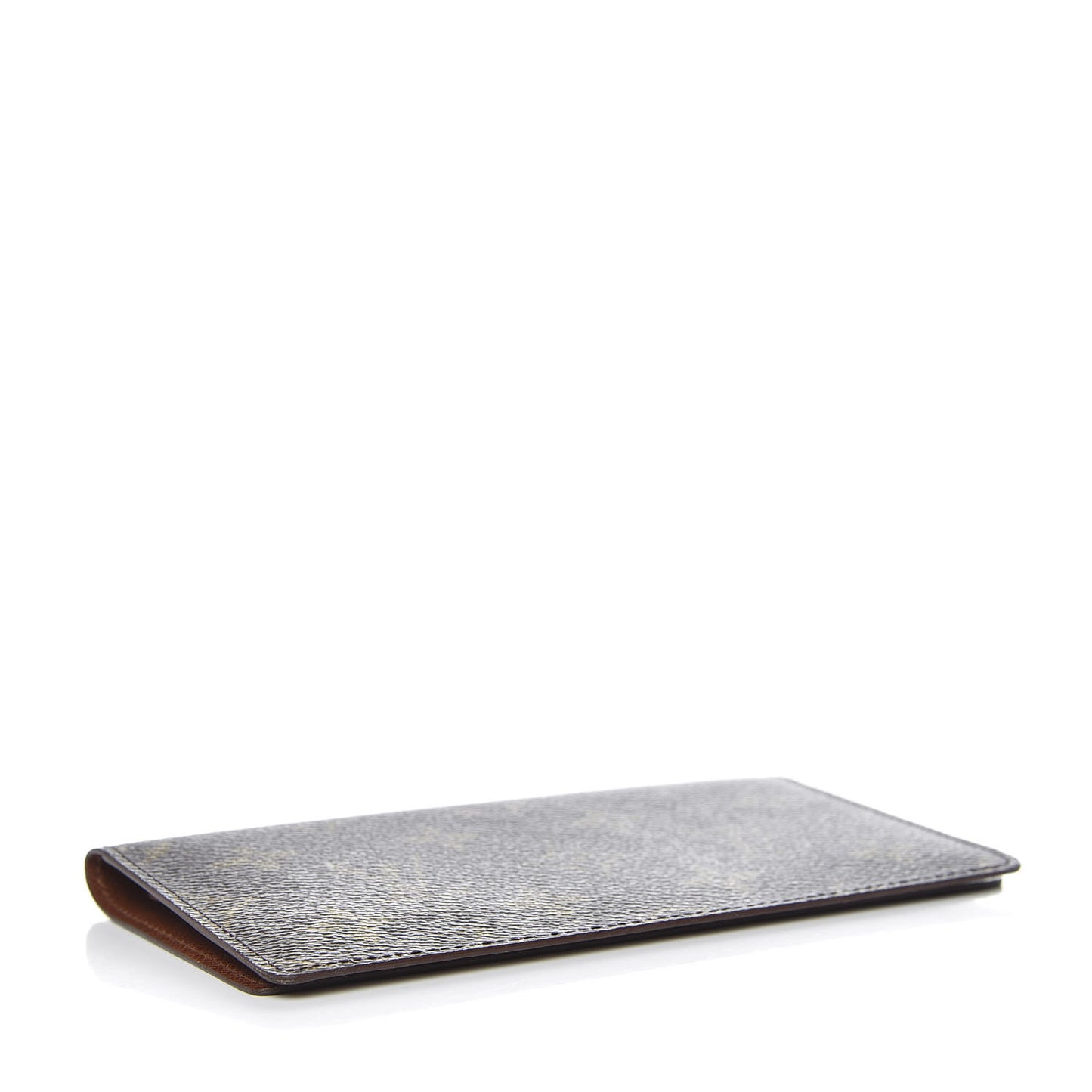 Monogram Simple Checkbook Holder Wallet