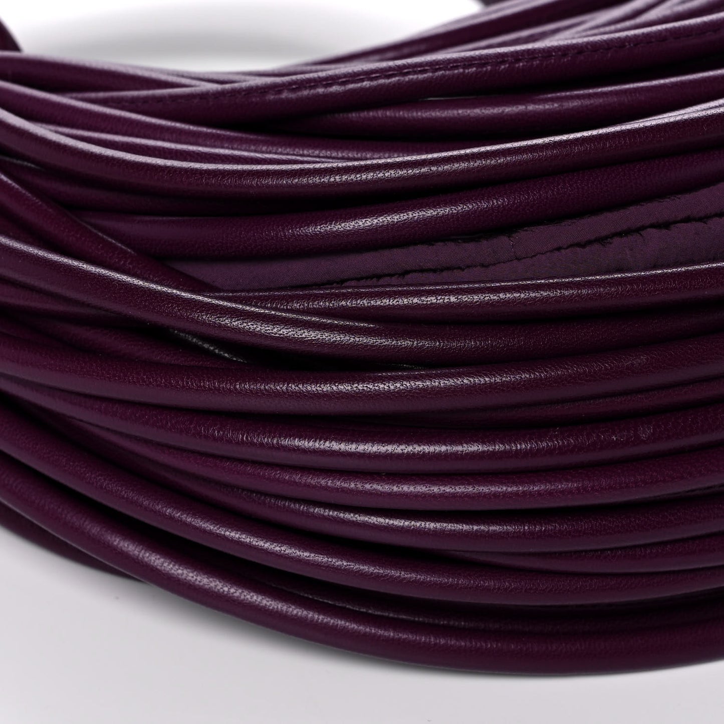 Nappa Mini Tubular Double Knot Grape