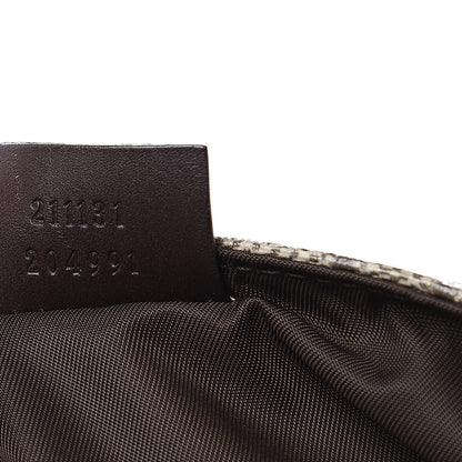 Gucci GG Plus Monogram Messenger Diaper Bag Dark Brown 8 of 16
