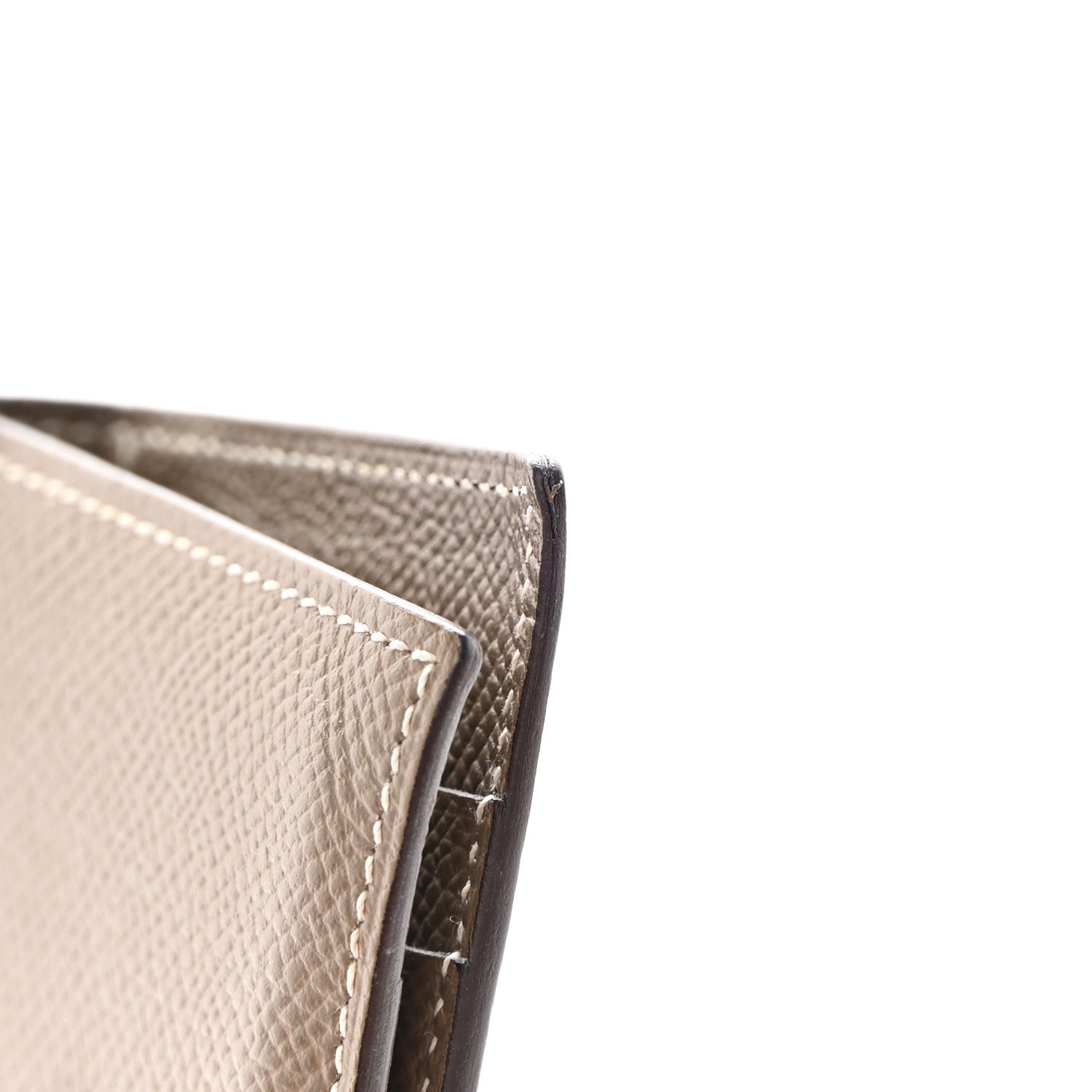 Hermes Epsom MC2 Euclide Card Holder Case Etoupe 11 of 12