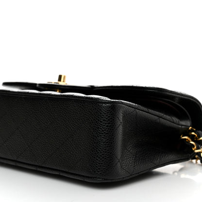 Chanel Caviar Quilted Small Double Flap Black 10 of 10