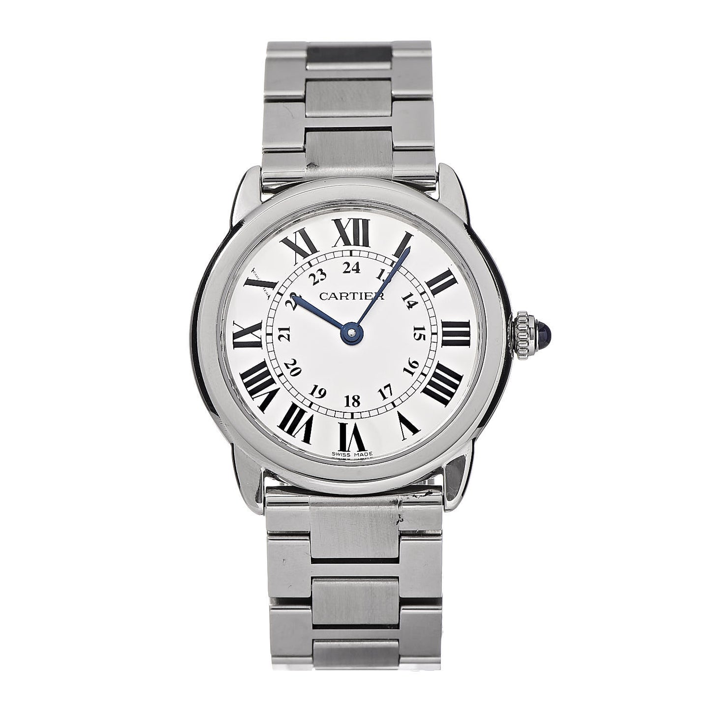 Stainless Steel 29mm Ronde Solo Quartz Watch