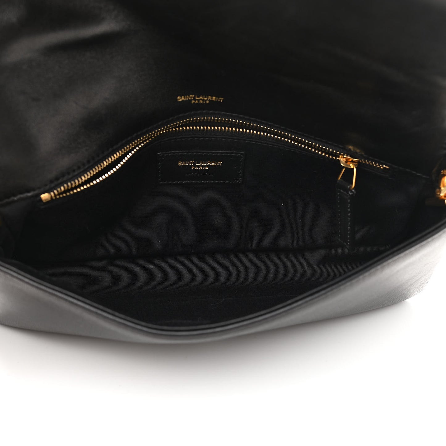 Lambskin Matelasse Monogram Kate 99 Black