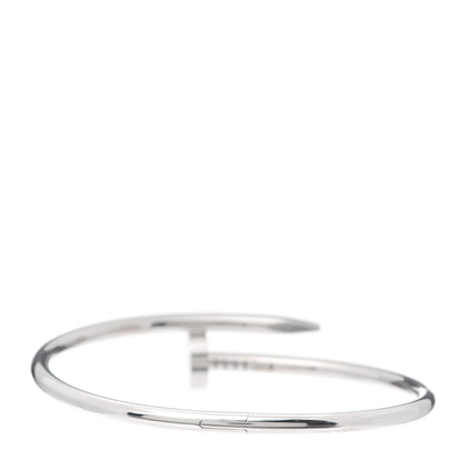 Cartier 18K White Gold Juste Un Clou Bracelet 18 3 of 7