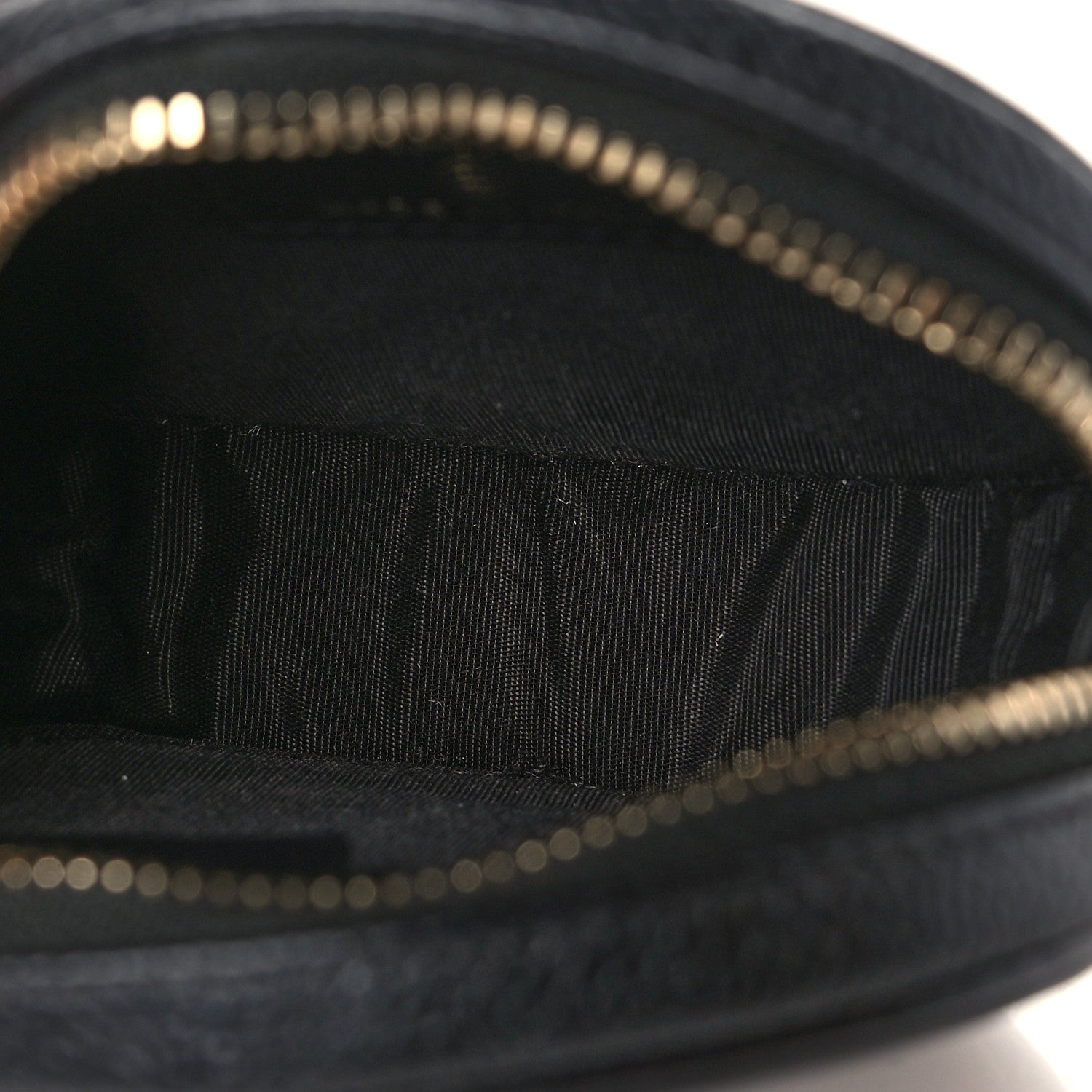Chanel Caviar Quilted Filigree Zip Around Classic Coin Purse Black 5 of 7