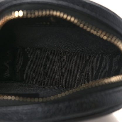 Chanel Caviar Quilted Filigree Zip Around Classic Coin Purse Black 5 of 7