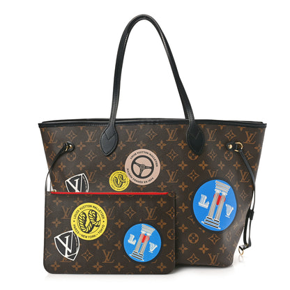Louis Vuitton Monogram My LV World Tour Neverfull MM 3 of 11