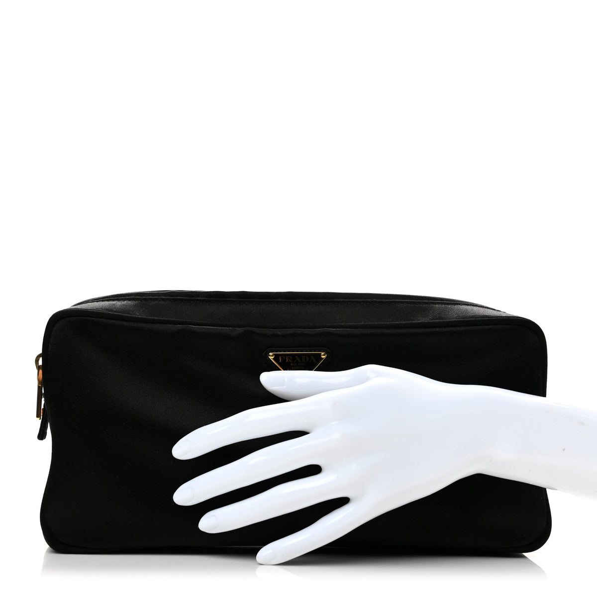 Satin Jewelry Case Black