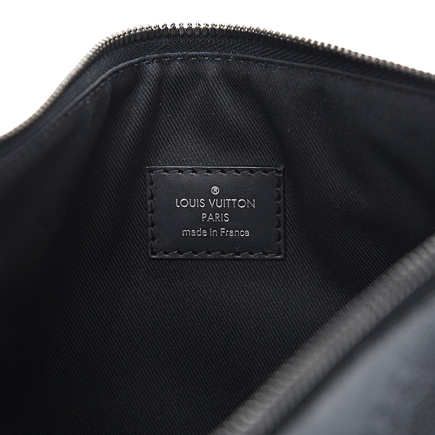 Louis Vuitton Monogram Eclipse Fragment Cabas Light Pochette 6 of 8