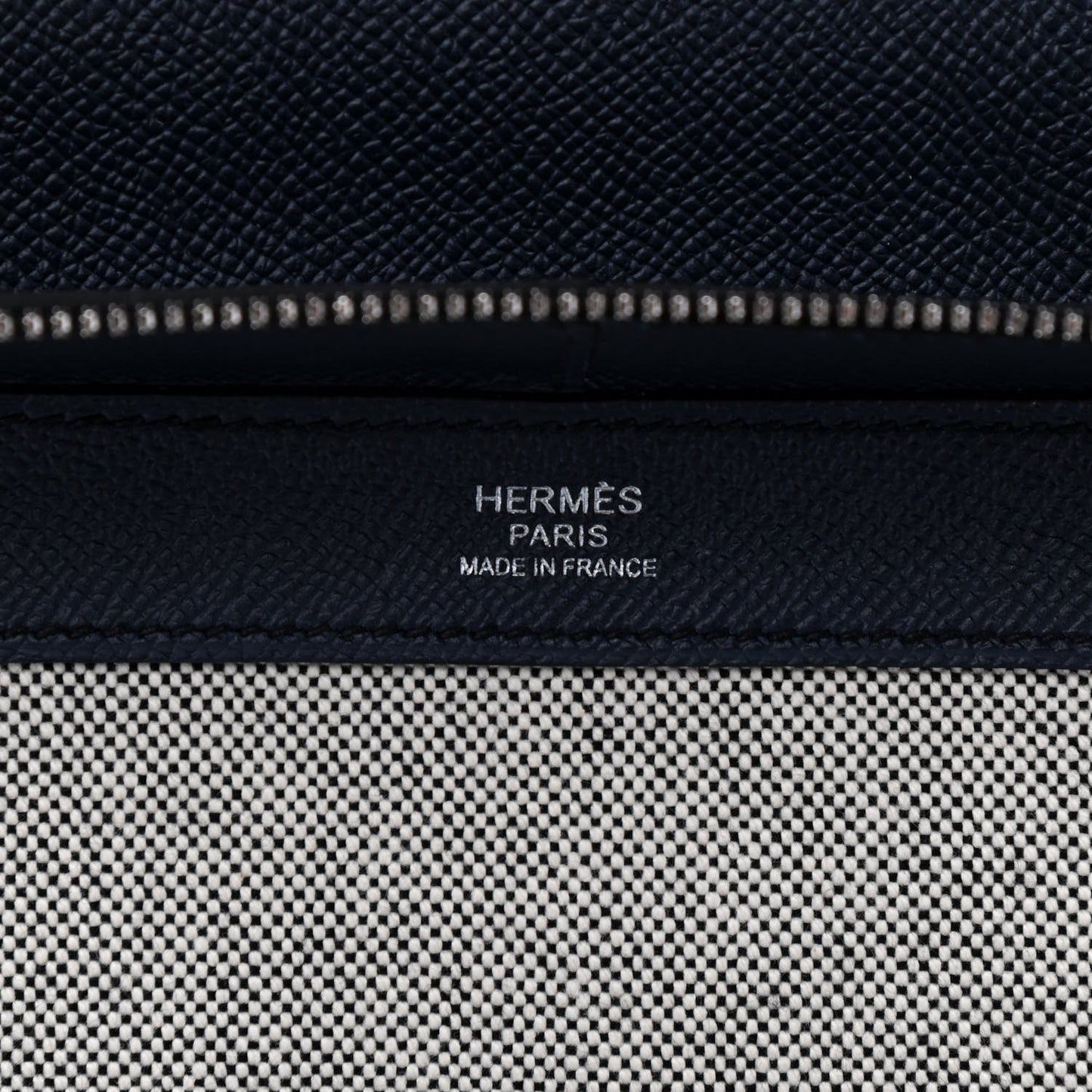 Epsom Serviette 57 Briefcase Black Bleu Indigo
