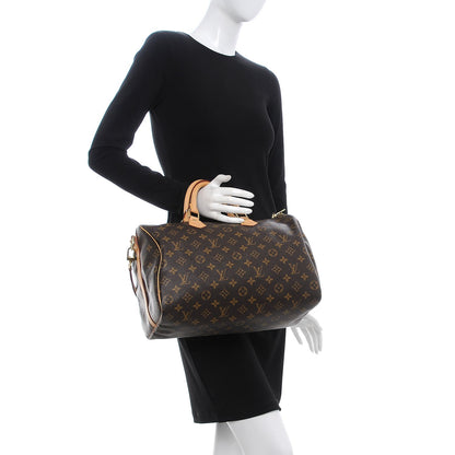 Louis Vuitton Monogram Speedy Bandouliere 35 3 of 12